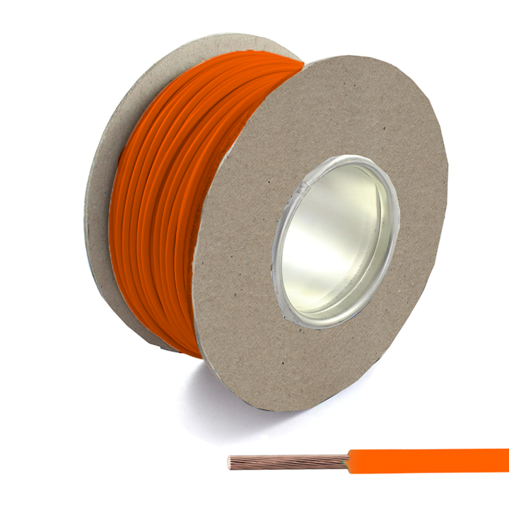 Automotive/Marine Cable Single Core - Orange - 8.75amp  (CAB.2RAN)